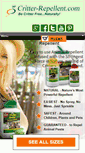 Mobile Screenshot of critter-repellent.com
